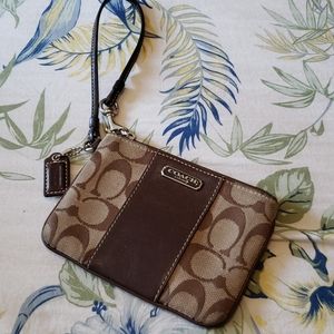 Coach wristlet